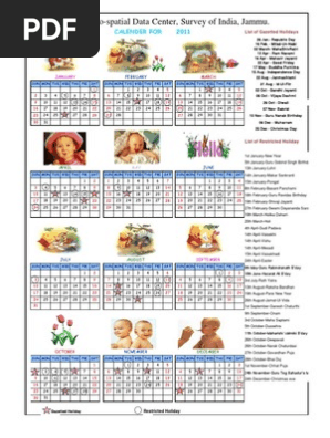Calendar 2009 | PDF | Observances | Indian Religions