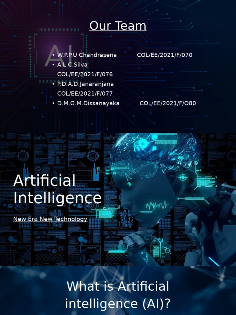 Overview of Artificial Intelligence | PDF | Artificial Intelligence ...