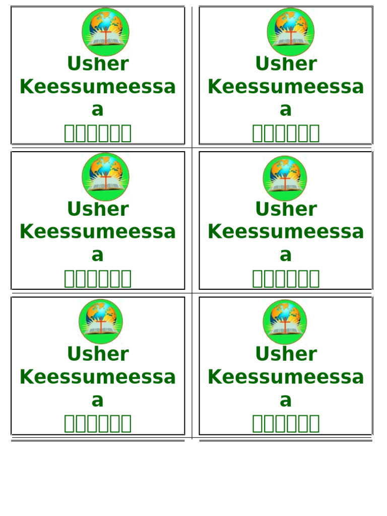 Usher | PDF