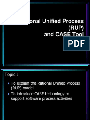 Rational Unified Process  RUP Definition, Methodology & Examples