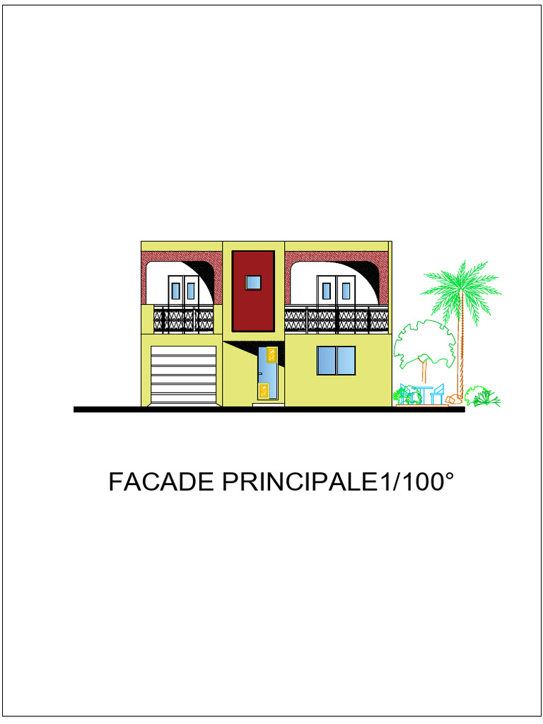 Facade Principale1/100° | PDF