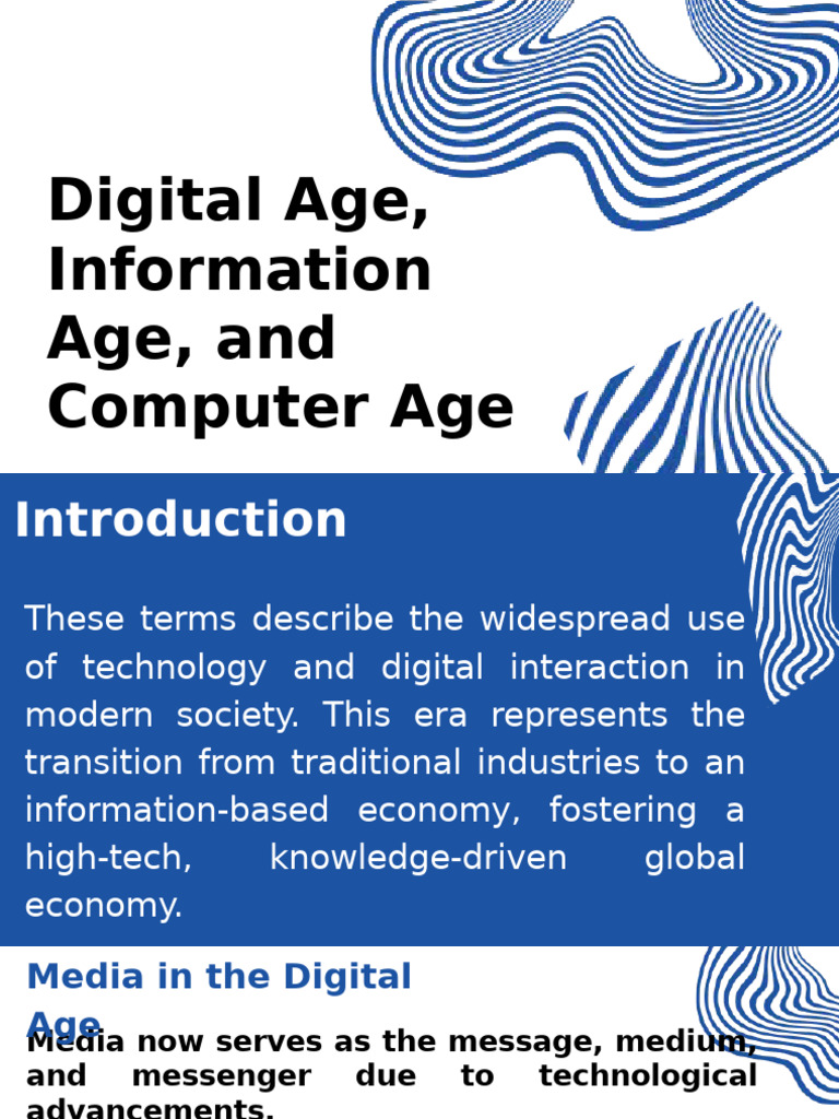 Digital-Age-Information-Age-and-Computer-Age | PDF | Mass Media | Security