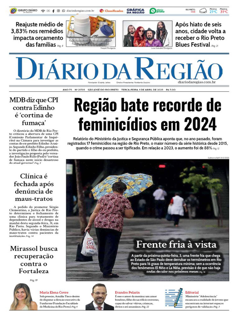 ® Diário Da Região SJRP SP 01-04-2025 | PDF