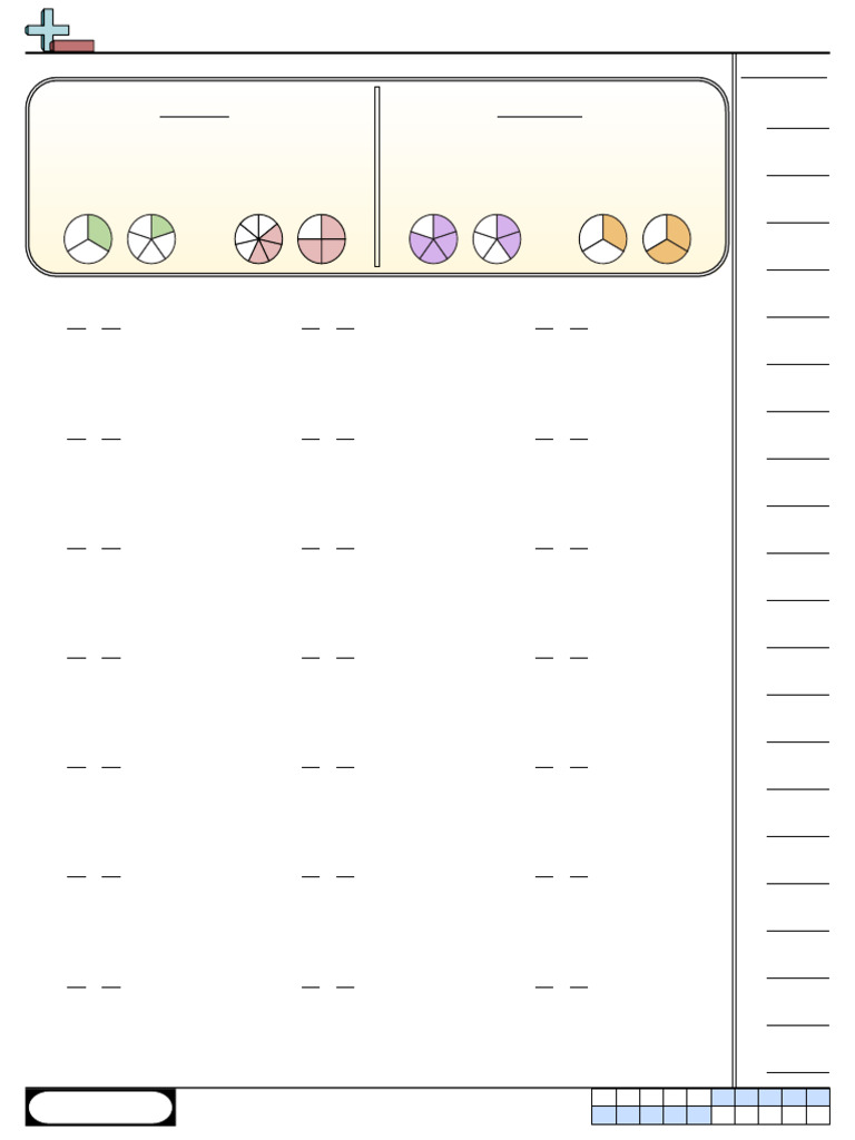 Comparing Fractions Answer Key | PDF | Mathematical Objects | Algebra