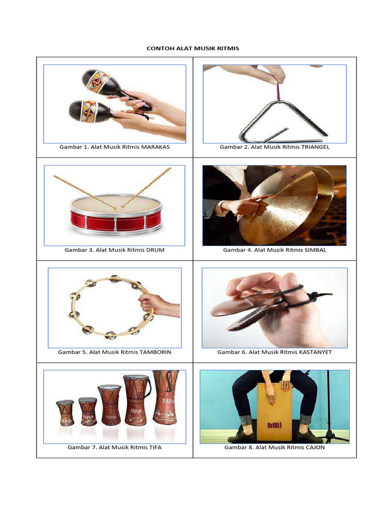 Alat Musik Ritmis | PDF