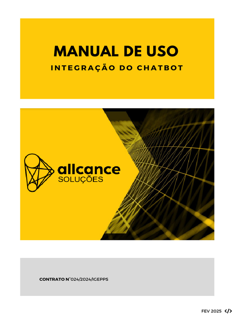 Integração do Chatbot Allcance: Manual | PDF | Linguagem de script ...
