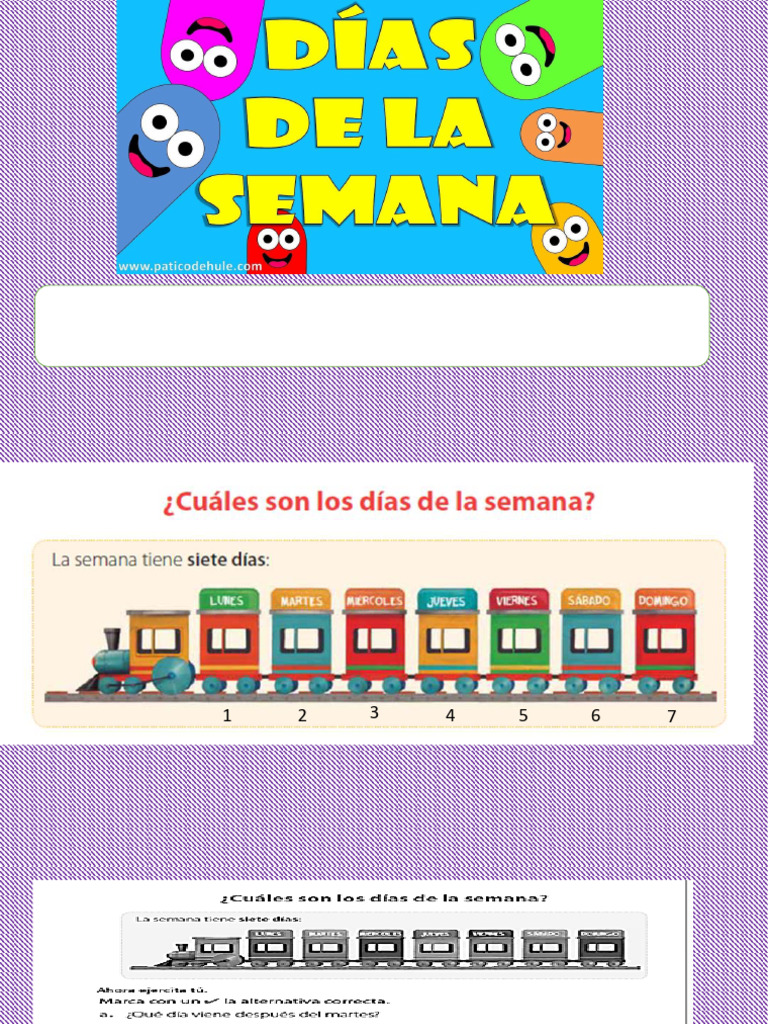 Dias de La Semana | PDF