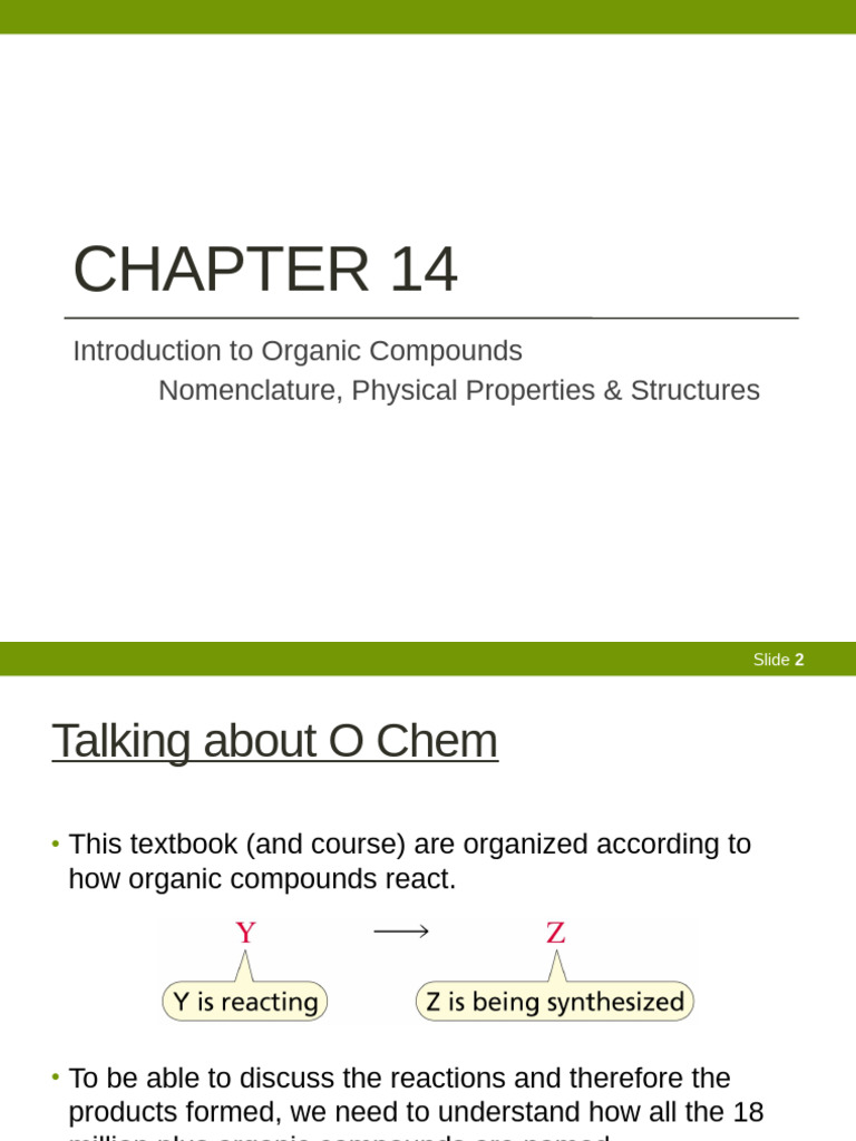 Organic Compounds: Nomenclature Guide | PDF | Alkane | Functional Group