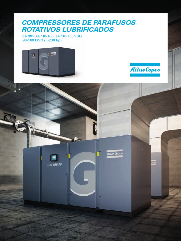 Compressores GA: Desempenho e Eficiência | PDF | Refrigeração | Motores