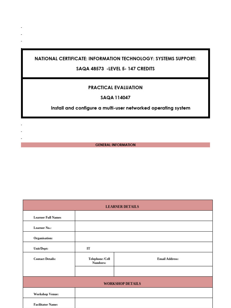 Multi-User OS Installation Evaluation | PDF | Computing | Software