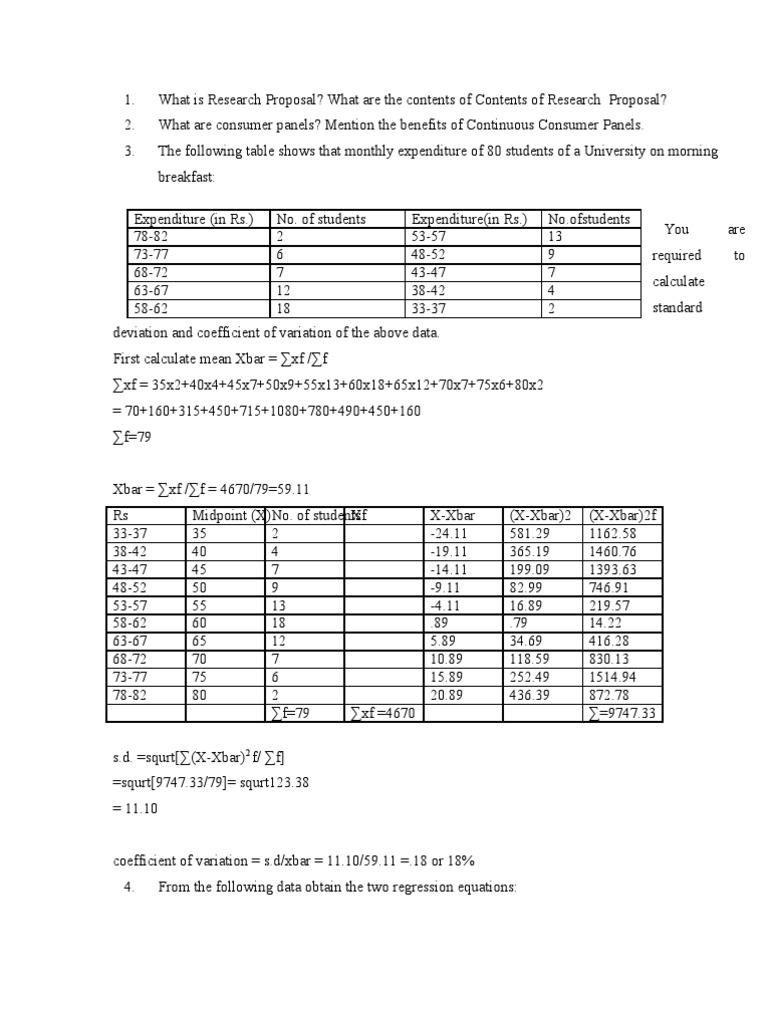 RM | PDF | Correlation And Dependence | Descriptive Statistics