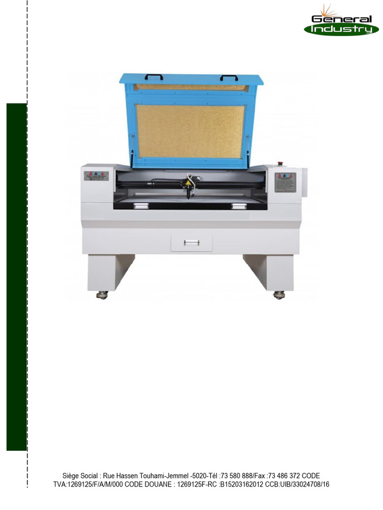 CO2 Laser Machine Specifications and Pricing | PDF