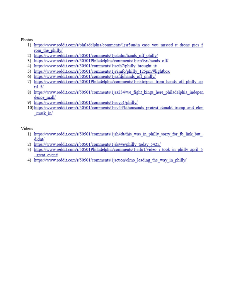 Reddit Links | PDF