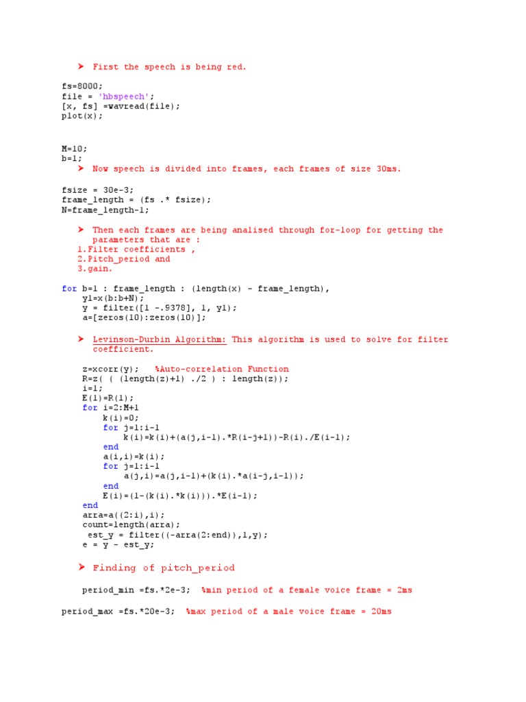 LPC Coding | PDF