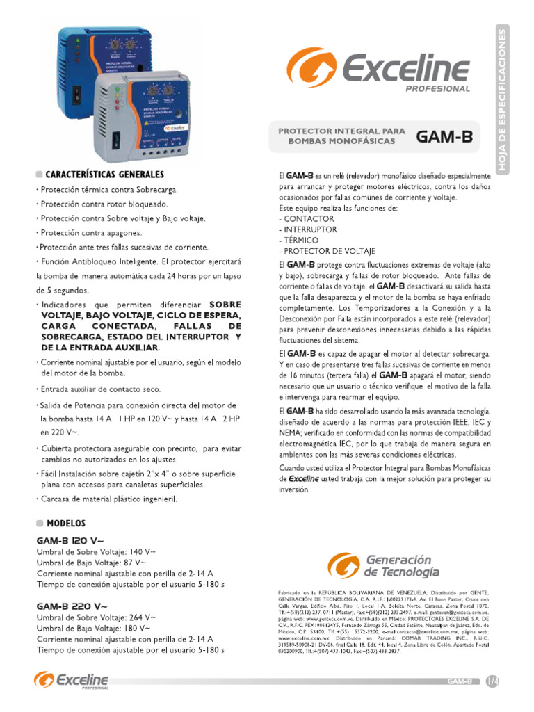 Protector Exceline | PDF