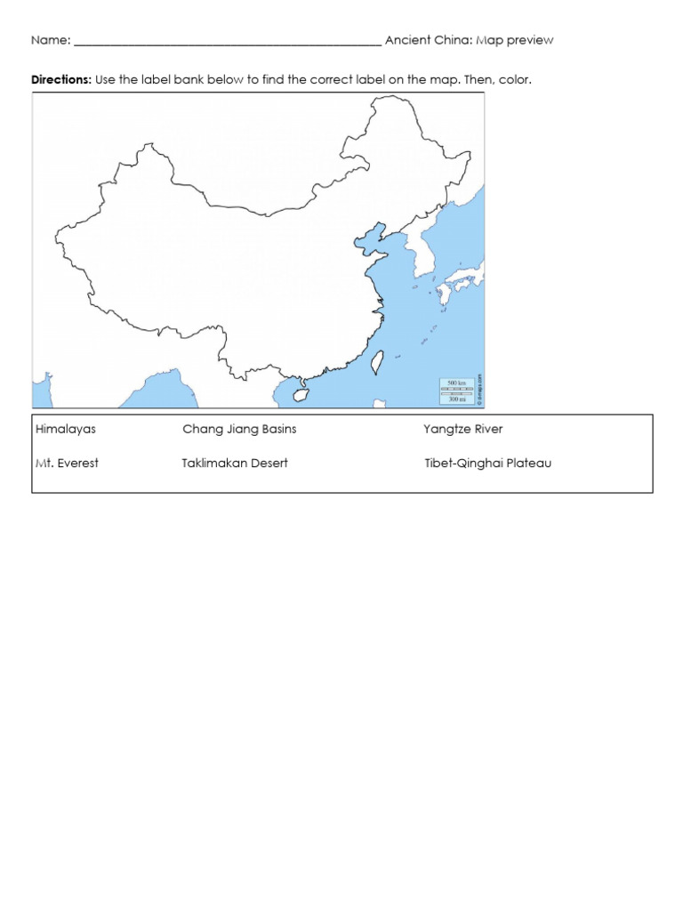 Map Labeling for Ancient China | PDF