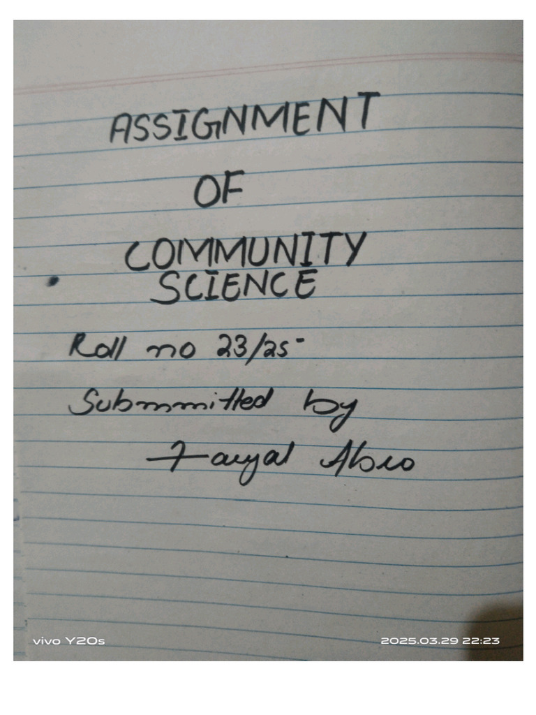 Assignment of CM | PDF