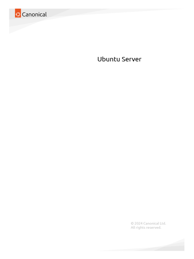 Documentation Ubuntu Com Server en Latest | PDF | Superuser | System ...