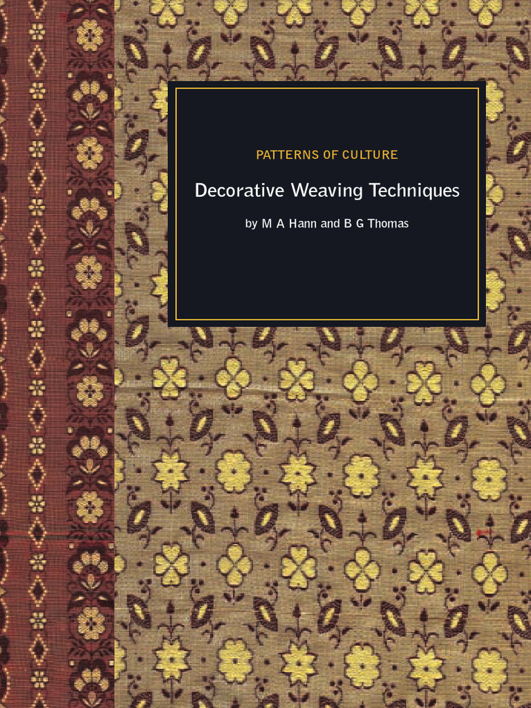 Decorative_Weaving_Techniques | PDF | Loom | Weaving