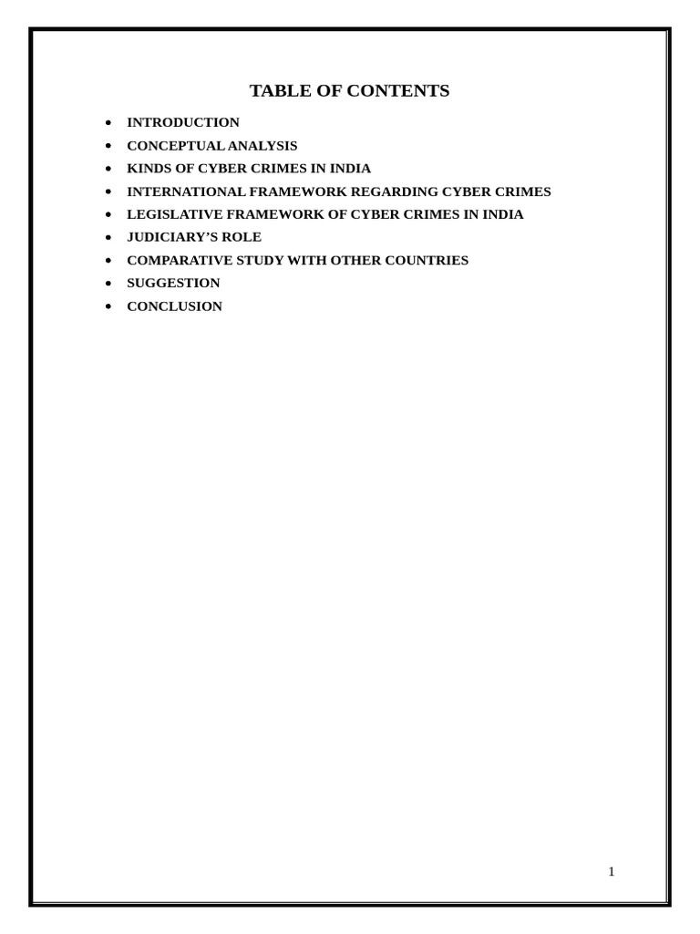 Overview of Cyber Crime in India | PDF | Cybercrime | Computer Security