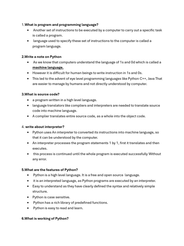 Understanding Compilers in Python | PDF | Reserved Word | Variable ...