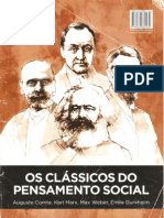 CULT Especial, n. 3. Os Clássicos do Pensamento Social