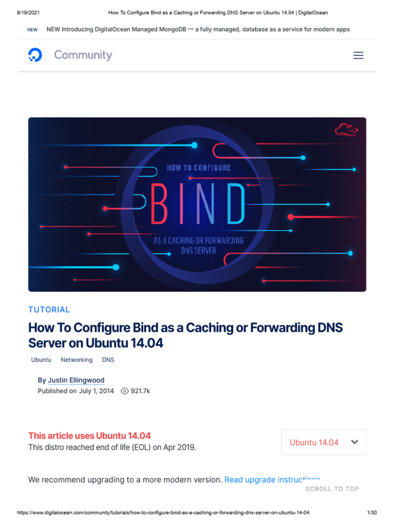 Configure Bind as DNS Caching Server | PDF | Domain Name System ...