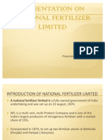 Introduction of National Fertilizer Limited Panday