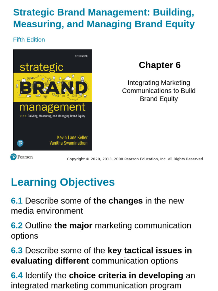 Brand+management+ Chapter06 | PDF | Marketing Communications | Brand