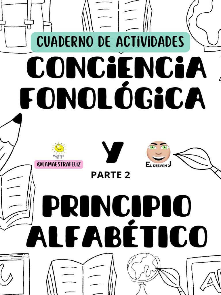 Cuaderno de Conciencia Fonológica Parte 2 | PDF