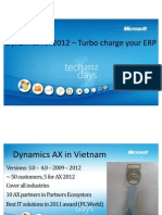 Microsoft Dynamics AX 2012 – Turbo charge your ERP