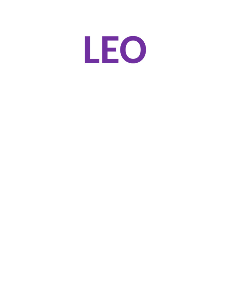 Leo | PDF