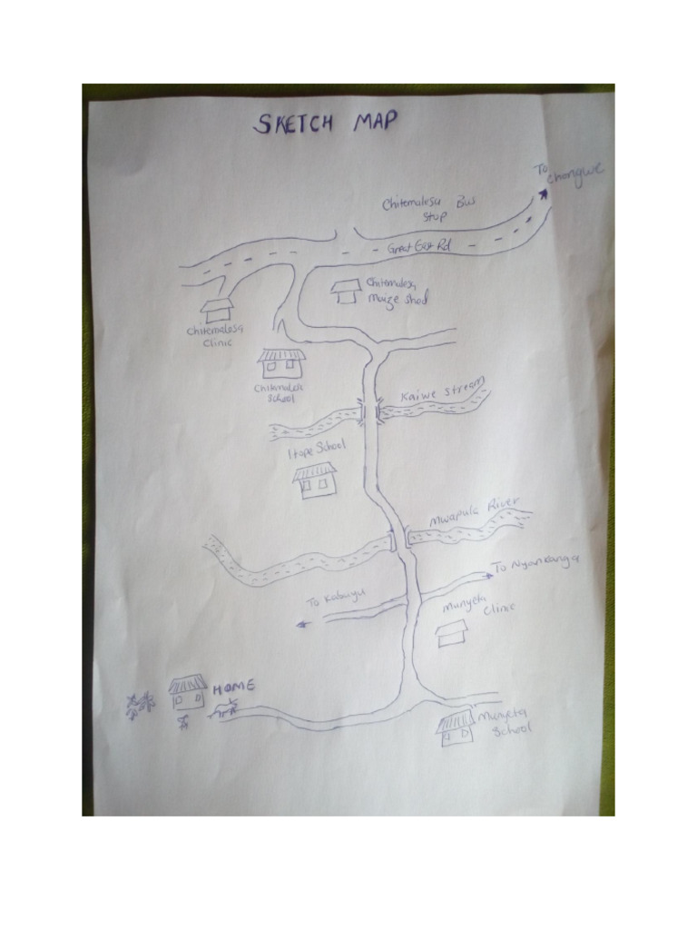 Sketch Map | PDF