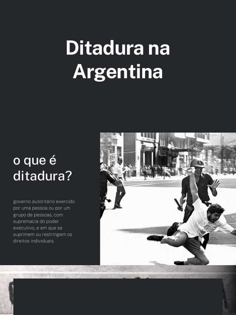 Ditadura Na Argentina | PDF
