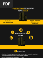 Brick Bond Patterns and Measurements | PDF | Building Materials | Masonry