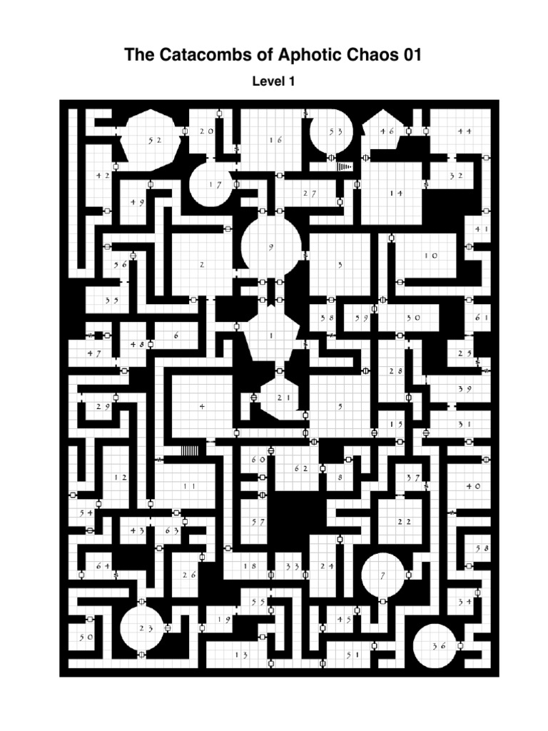 The Catacombs of Aphotic Chaos 01 | PDF