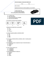 Diagnóstico de Lenguaje y Comunicación Séptimo año