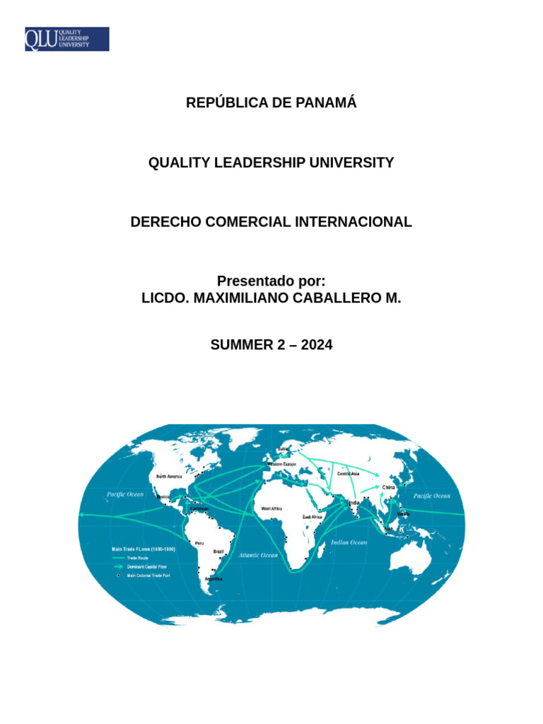 Resumen de Derecho Comercial Internacional | PDF | Arbitraje | El ...