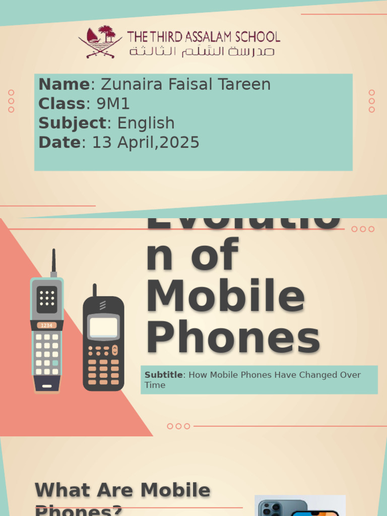 Evolution of Mobile Phones | PDF