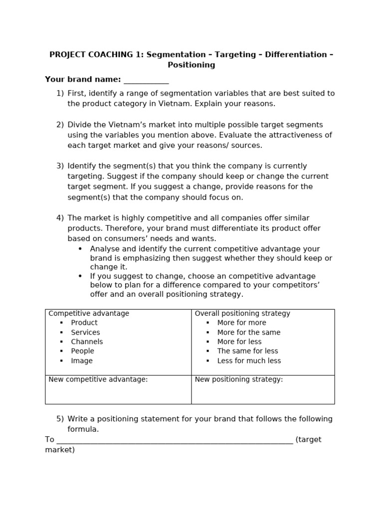 Project Coaching 1 STDP | PDF