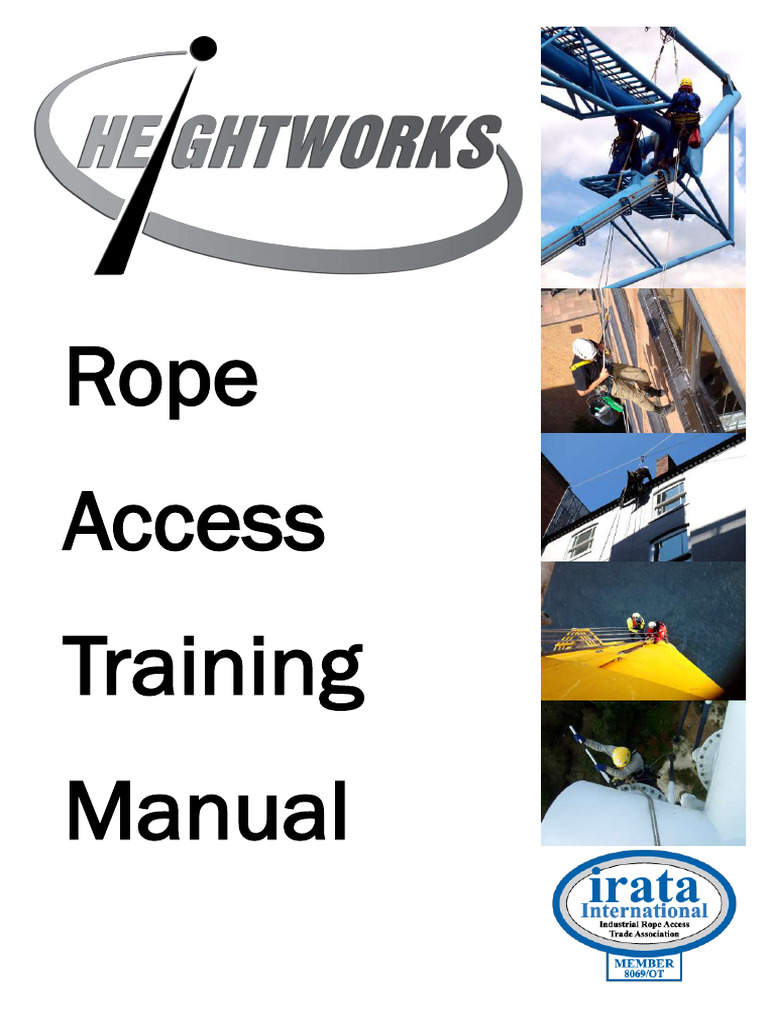 IRATA Rope Access Training Manual | PDF | Risk Assessment ...