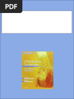 健康・医学 THOMPSON TECHNIQUE REFERENCE MANUAL