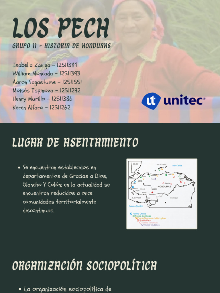 Cultura y situación de los Pech en Honduras | PDF