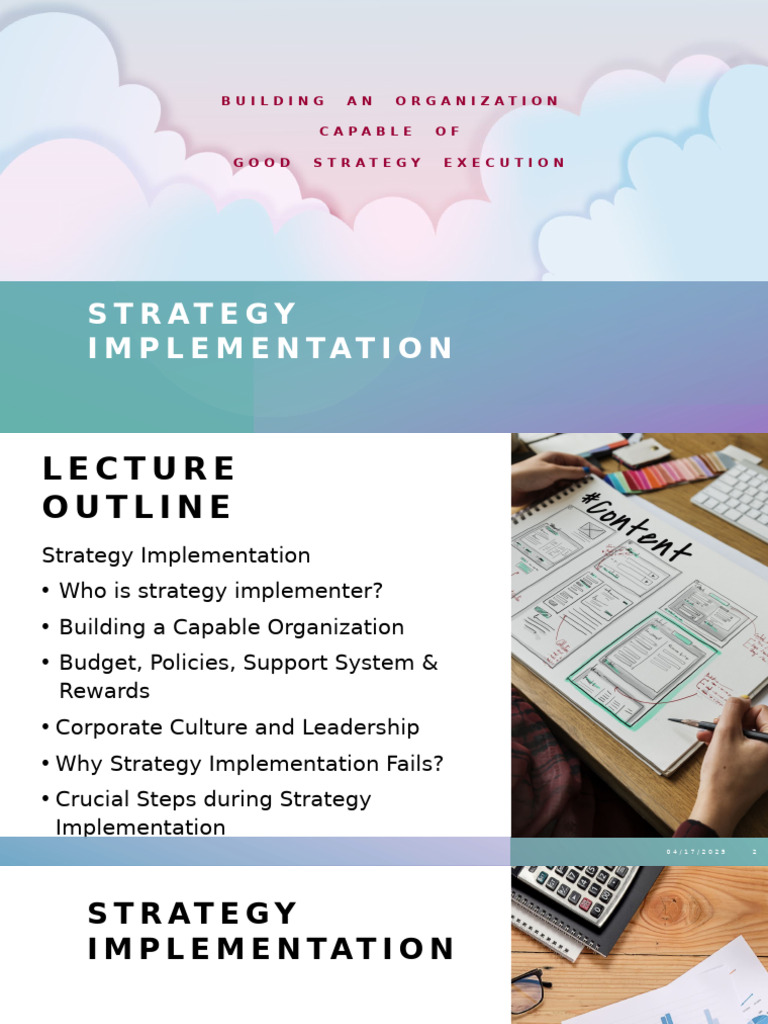 Effective Strategy Implementation Guide | PDF | Competitive Advantage ...