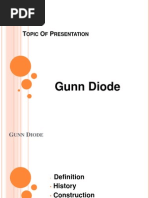 Gunn Diode