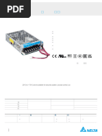 LNL-600XA Power Supply Overview | PDF | Power Supply | Mains Electricity