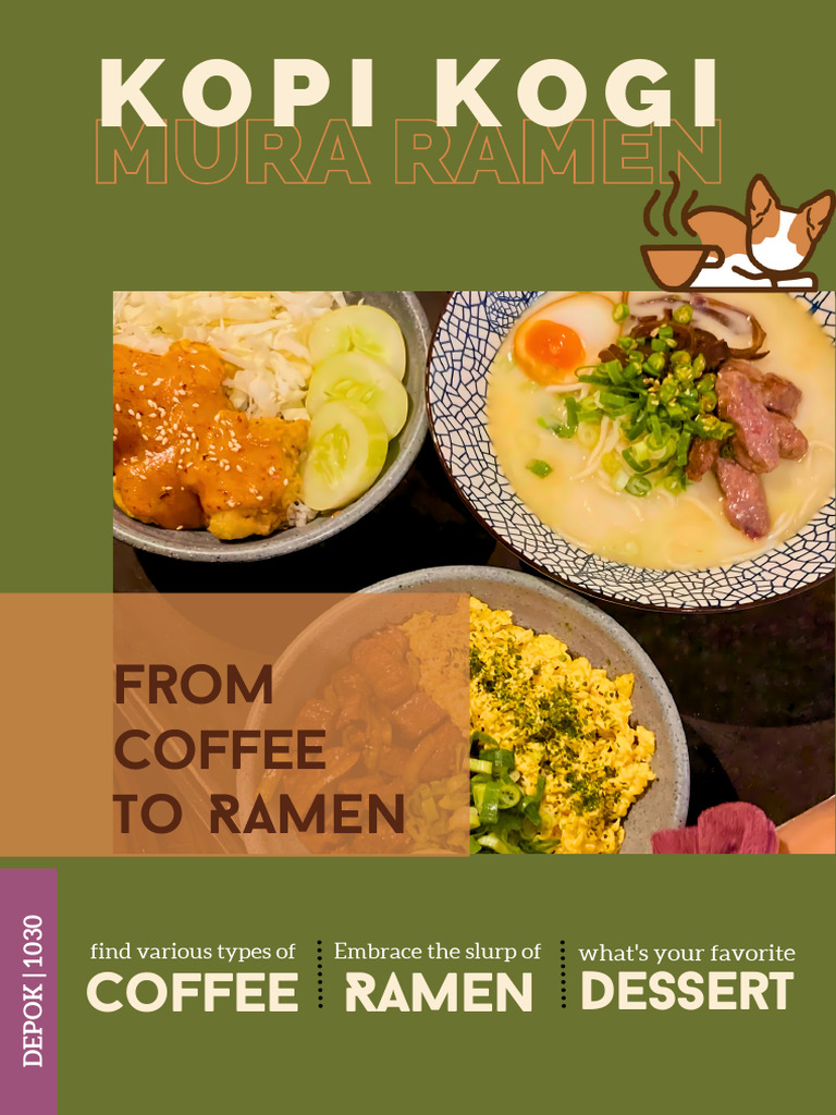 Menu Kogi x Mura Ramen dan Kopi | PDF