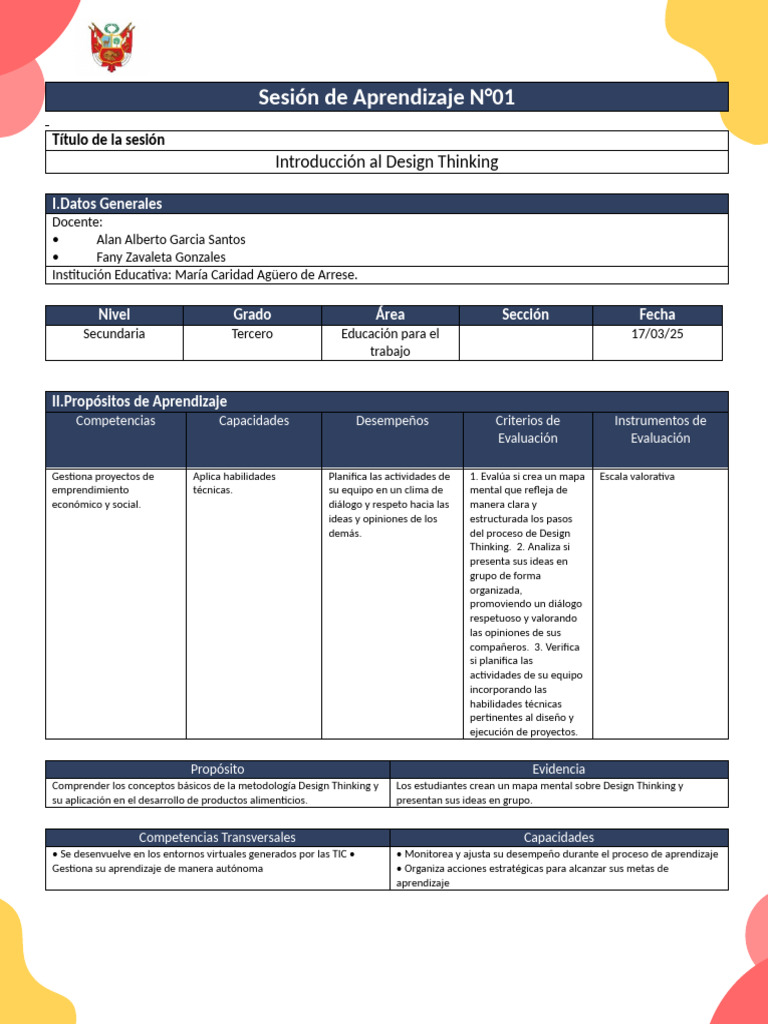 Introducción al Design Thinking en Educación | PDF | El pensamiento de ...