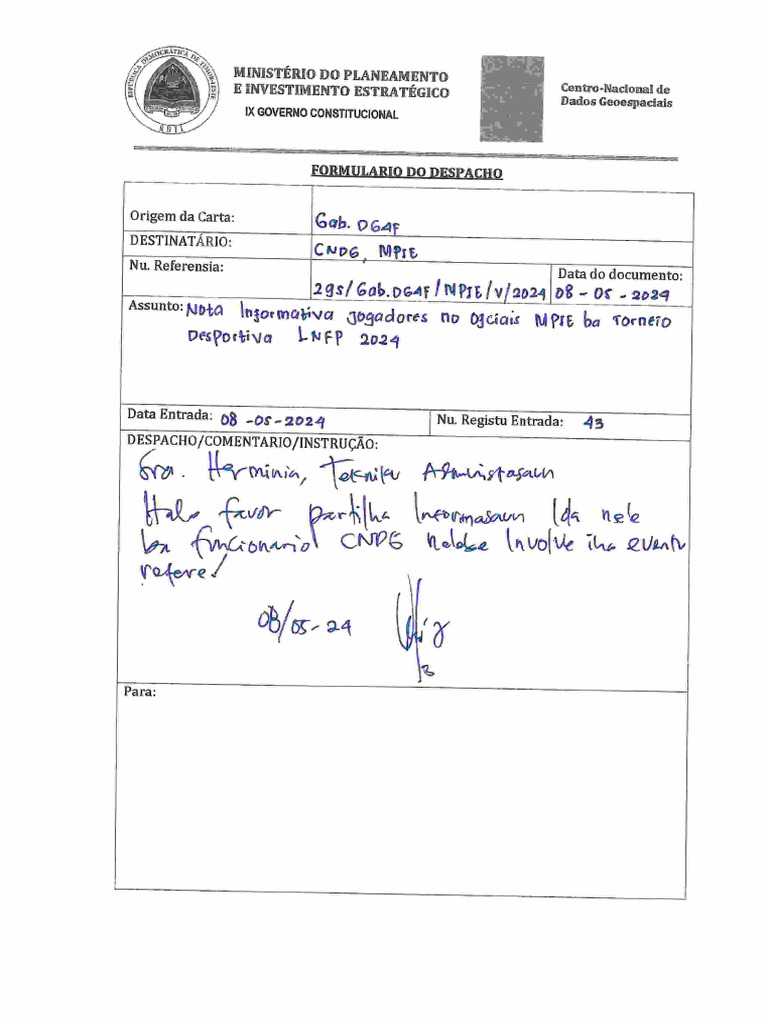 Lista Jogador MPiE | PDF