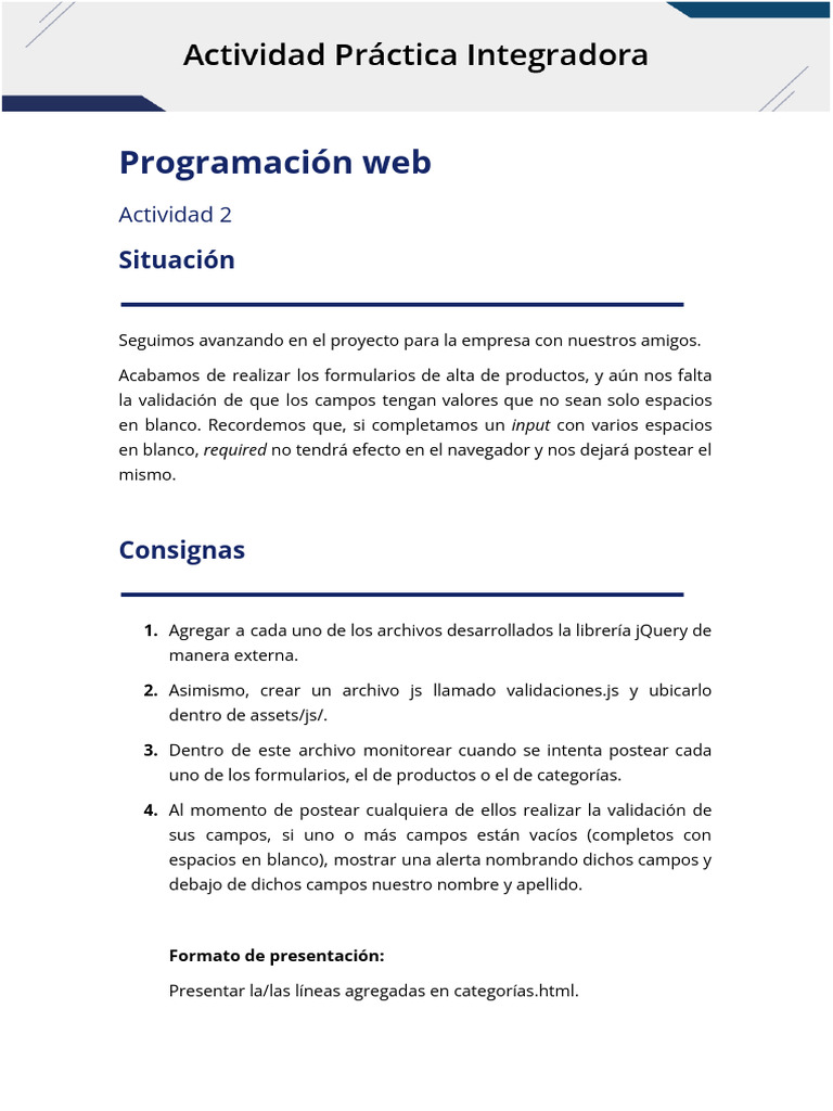 Validación de Formularios con jQuery | PDF
